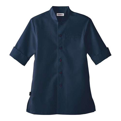 ショップコート 男女兼用 チャコール 炭黒 L ET-7732 サーヴォ サンペックスイスト 業務用 ユニフォーム 制服