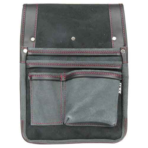 SK11 マチ付革製釘袋BL SMK-1M(4)