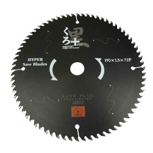 SK11 くろプラス 木工チップソー 190X72P