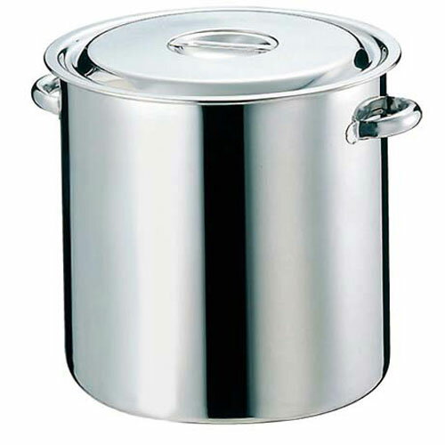 EBM モリブデン 寸胴鍋 キッチンポット 33cm パイプ手付