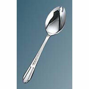 18-0 流線 給食スプーン 穴無