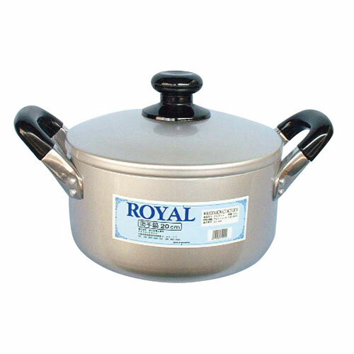 ロイヤル アルマイト 両手鍋 18cm