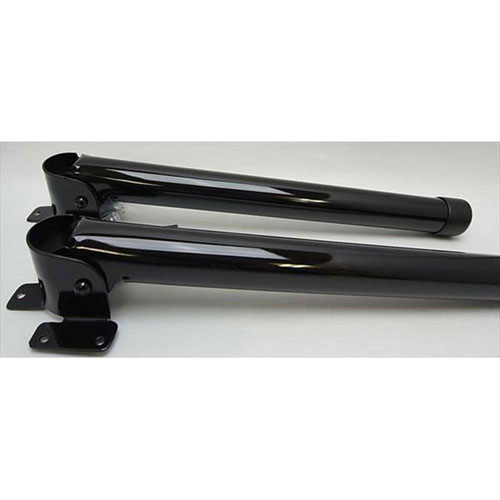 和気産業 WAKI テーブルステップ 細 2本入 太さ30×300mm 黒 AK-361 [3]