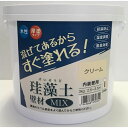 フジワラ化学 珪藻土壁材MIX 内容量3kg(約2.5~3.5m2分) クリーム
