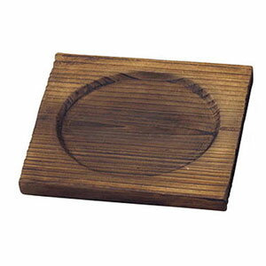 【茶道具】焼杉敷板　二枚組　敷板114 茶道具】焼杉敷板二枚組敷板114