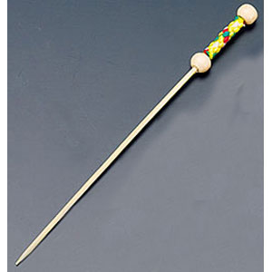 ヤマコー 京串12cm 黄 10本入 21125
