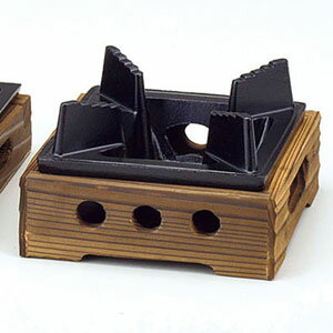 ヤマコー 焼杉・ふる里コンロ 21157