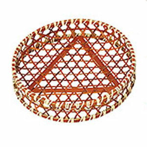 ヤマコー 茜竹オードブル篭 尺2 22496