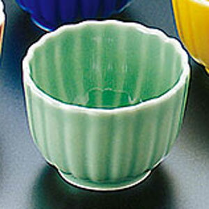 ヤマコー 菊珍味入 グリーン 26593