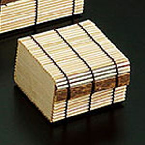 ヤマコー すだれ小箱 白竹 小 38555