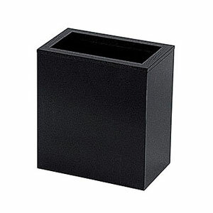 ヤマコー 和 MODERN ダストボックス 大 ブラック 50615