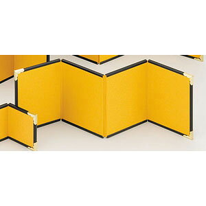 ヤマコー 4曲ミニ金屏風 小 64204