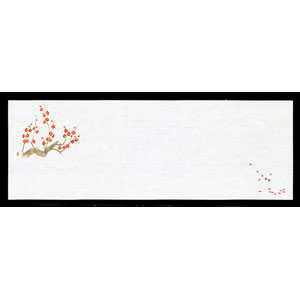 ヤマコー お料理四季紙 梅 100枚 64584