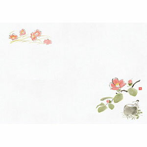 ヤマコー 尺1お手元まっと花景色 椿 100枚 64968