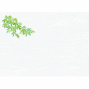 乐天商城 - ヤマコー 尺3花彩（ハナサイ）懐石まっと 青もみじ 100枚 66430