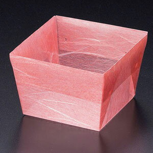 ヤマコー OP珍味小箱56角6.5寸/9割用紅梅雲竜200枚入 66651