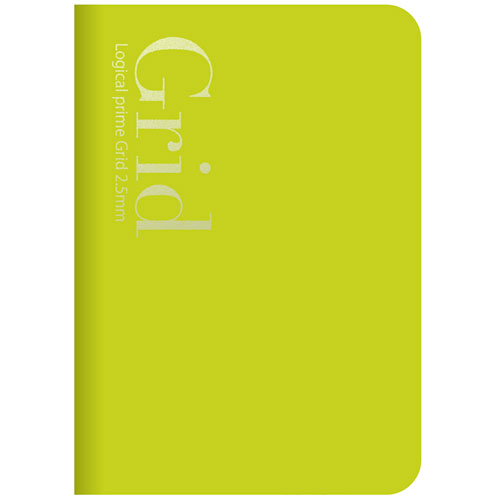 ロジカルプライムノート B6グリッド2.5 NB601-5 ナカバヤシ 書きやすい プライム用紙 折り返して使える