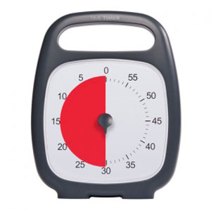 Time Timer Time Timer PLUS(R) タイムタイマー プラス Charcoal Gray