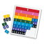 Learning Resources Rainbow FractionR Plastic Tiles with Tray ʬؽ 쥤ܡ ץ饹å դ LER 0615