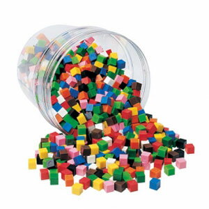 【送料無料】Learning Resources Centimeter Cubes, Set of 1000 1cmキューブ 1000個セット LER 2089