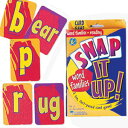 Learning Resources Snap It Up!(R) Word Families & Reading Phonics Card Game くっつけ...