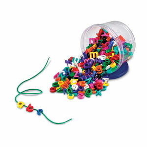 Learning Resources Lacing Alphabet Lowercase ɳ̤ ե٥åȾʸ LER 6402