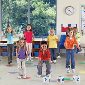 Learning Resources Ready, Set, Move（TM） Classroom Activity Set 体を動かそう!クラスルーム アクティビティセット LER 1883