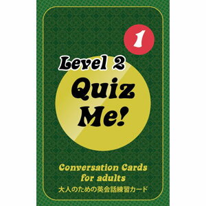 Paul's English Games Quiz Me! Conversation Cards for Adults - Level 2, Pack 1 AG2.1