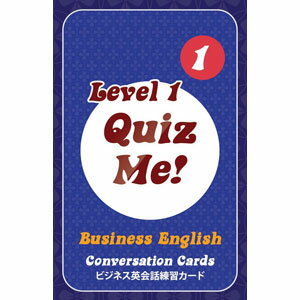 Paul's English Games Quiz Me! Business English Conversation Cards - Level 1, Pack 1 AB1.1