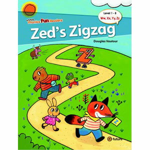 Infants English - e-future Phonics Fun Readers Level 1 Zed's Zigzag