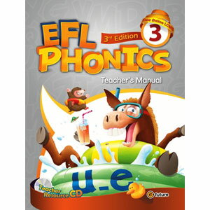 Infants English - e-future EFL Phonics 3rd Edition: Teacher's Manual 3 with Resource CD