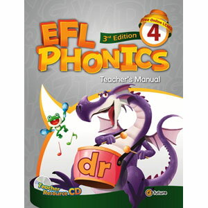 e-future EFL Phonics 3rd Edition: Teacher's Manual 4 with Resource CD