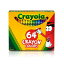 Crayola クレヨラ Crayons 64 クレヨン 64色 シャープナー付き 520064