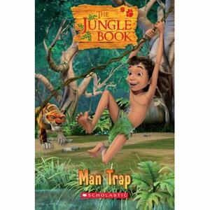 Scholastic UK Scholastic Popcorn Readers Level 1 The Jungle Book: Man Trap （with CD）