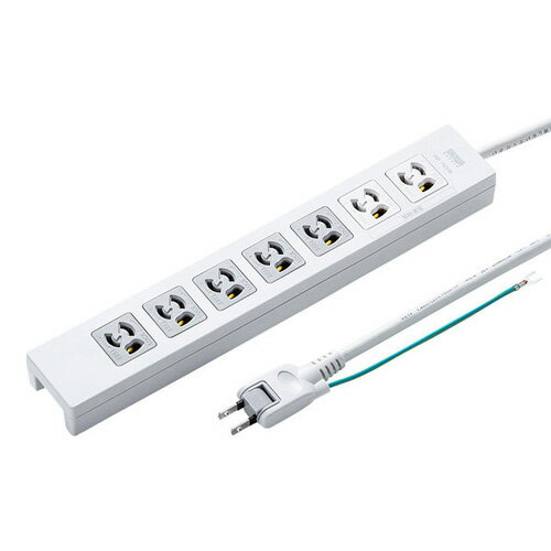 Rakuten - サンワサプライ 電源タップ 3P・7個口 2m TAP-F37-2KSRP