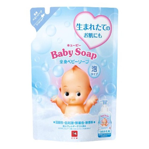 牛乳石鹸 キューピー 全身ベビーソープ 泡タイプ 詰替用 牛乳石鹸 キューピー 全身ベビーソープ 泡タイプ 詰替用
