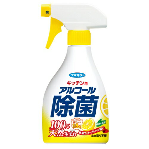 �L�b�`���p �A���R�[�����ۃX�v���[ �{�� 400ml