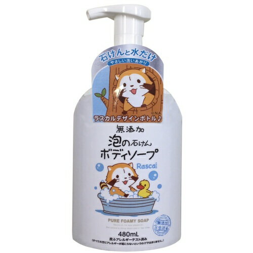 無添加泡の石けんボディソープ 本体 480ml 無添加泡の石けんボディソープ 本体 480ml