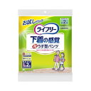 ユニ・チャーム ライフリー 下着の感覚 超うす型パンツ L お試しパック 2枚 2回吸収