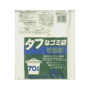 日本技研 タフなゴミ袋 70L 半透明 10枚 TA-7