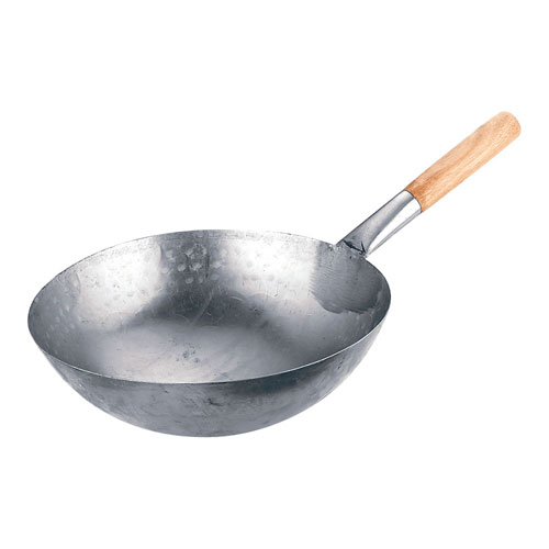 陳枝記 チャンチキ 片手鉄鍋 16インチ WKI116