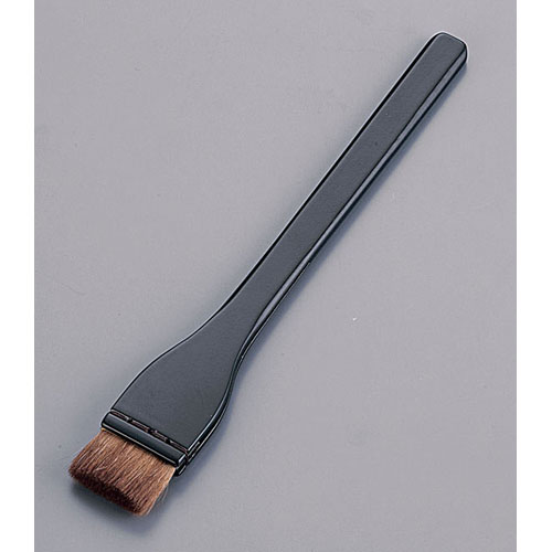 黒塗り柄刷毛（馬胴毛） 30mm