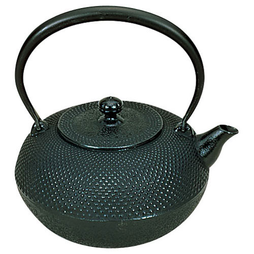 五進 鉄瓶 丸型霰 10号 1.4L