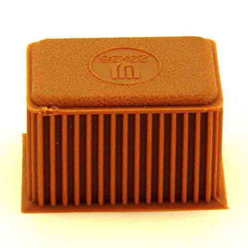 和気産業 WAKI イスキャップ 平角 薄茶 23×36mm BC-301