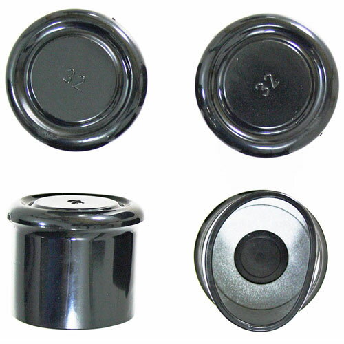 和気産業 WAKI イスキャップ 黒丸 32mm 4個入 GK-014 3
