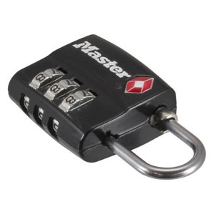 Master Lock �ޥ��������å� TSA�ʥ�С����Ѽ����å� �֥�å� 4680JADBLK