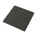 光 アイテック 低反発ウレタン 黒 100×100×5mm KTHU-1015