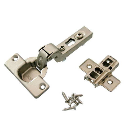 ハイロジック ワンタッチスライド蝶番キャッチ付 35mm インセット U600-C0