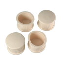 ハイロジック 脚キャップ 31mm 白丸 4個入 A-016 57016