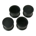 ハイロジック 脚キャップ 31mm 黒丸 4個入 A-026 57026